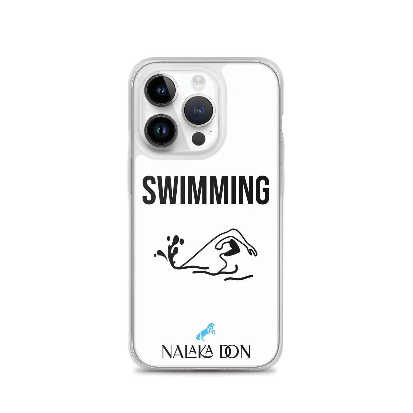 Swimming - Clear Case for iPhone®