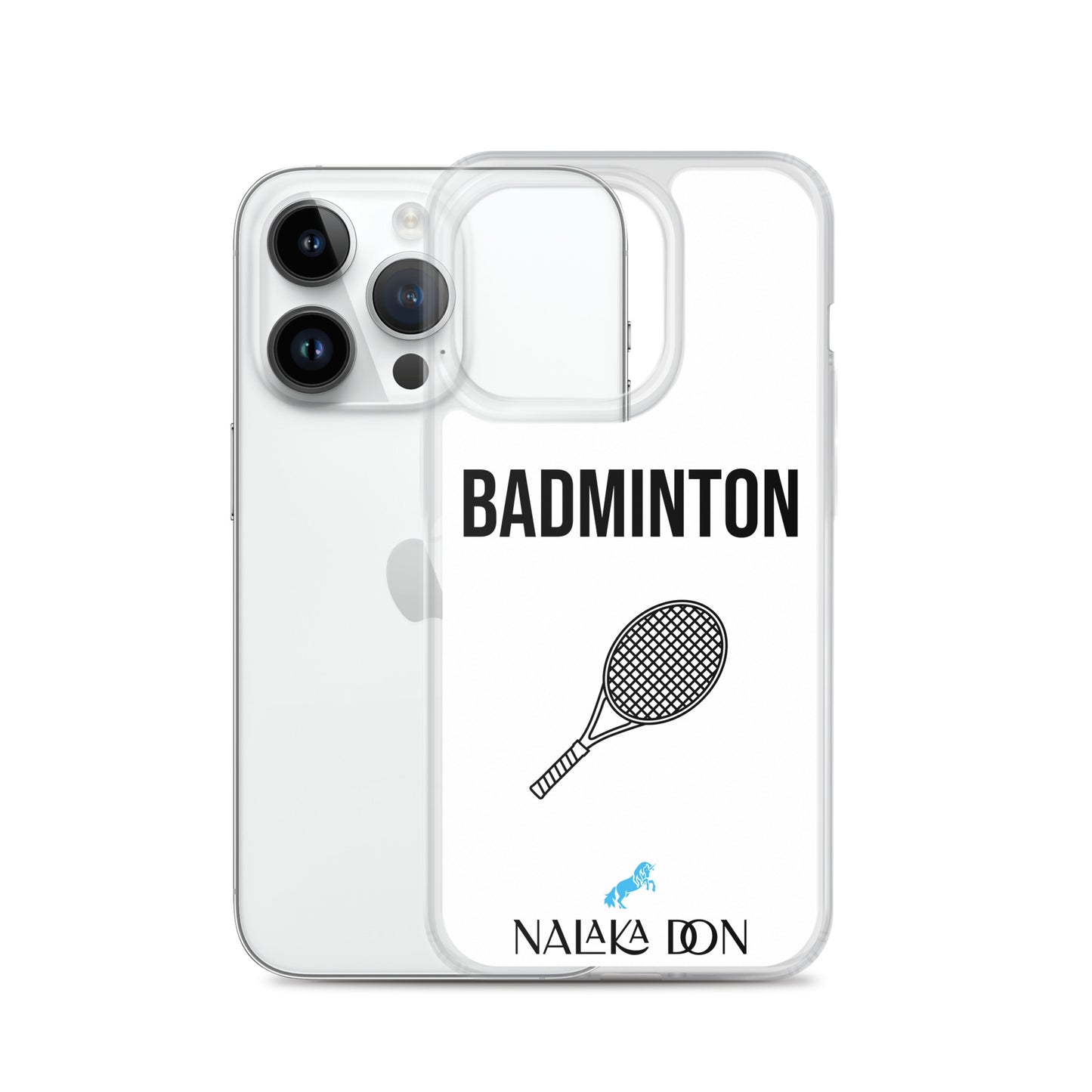Badminton - Clear Case for iPhone®