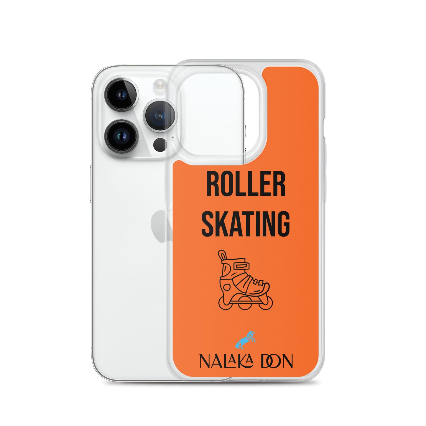 Roller Skating - Clear Case for iPhone®