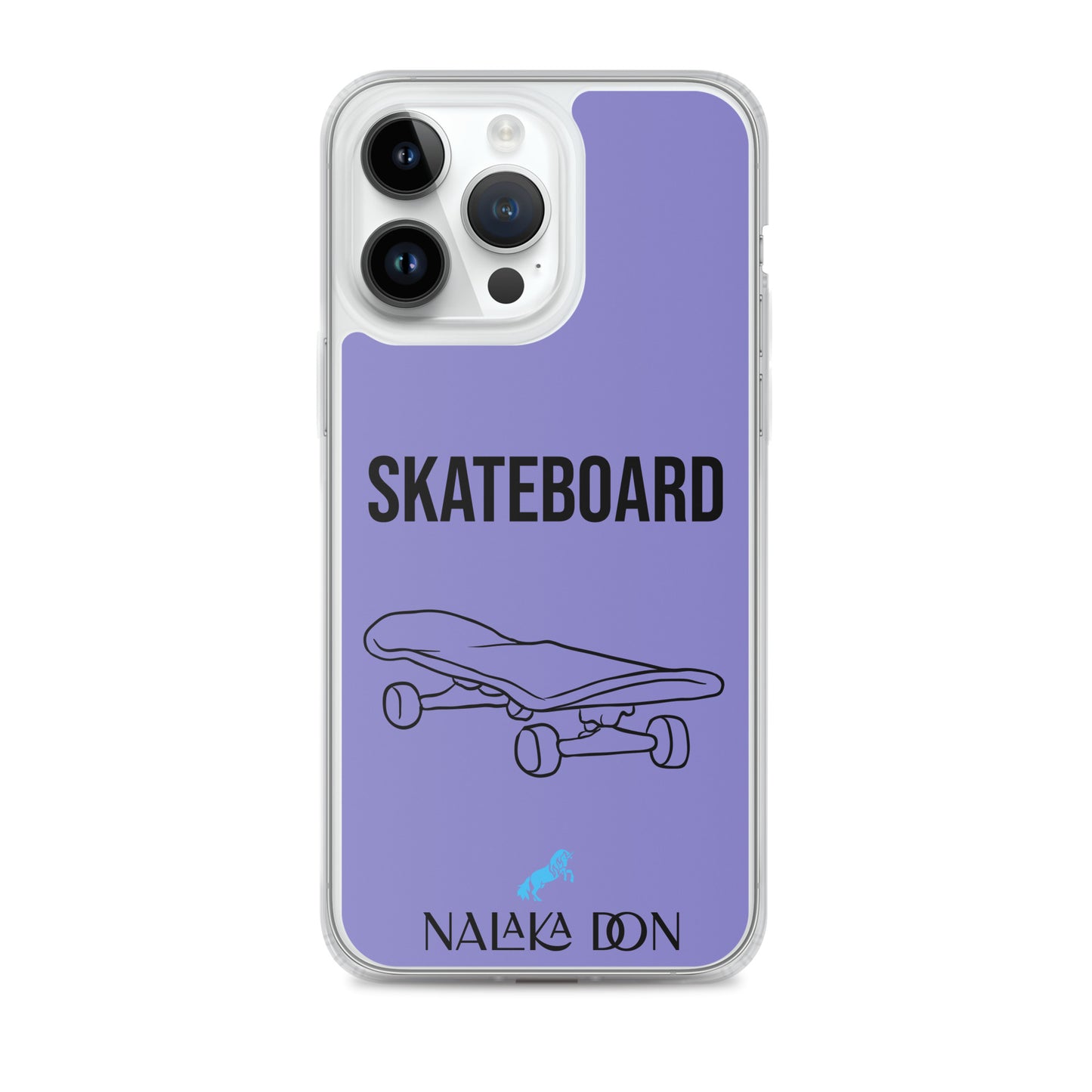 Skateboard - Clear Case for iPhone®