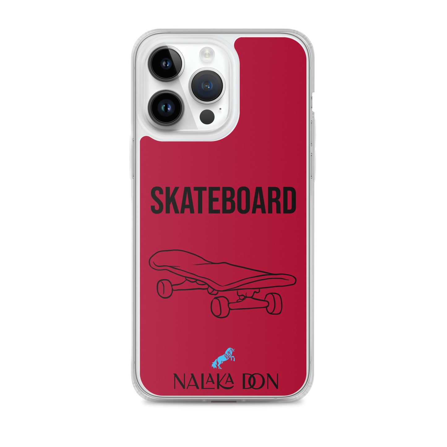 Skateboard - Clear Case for iPhone®
