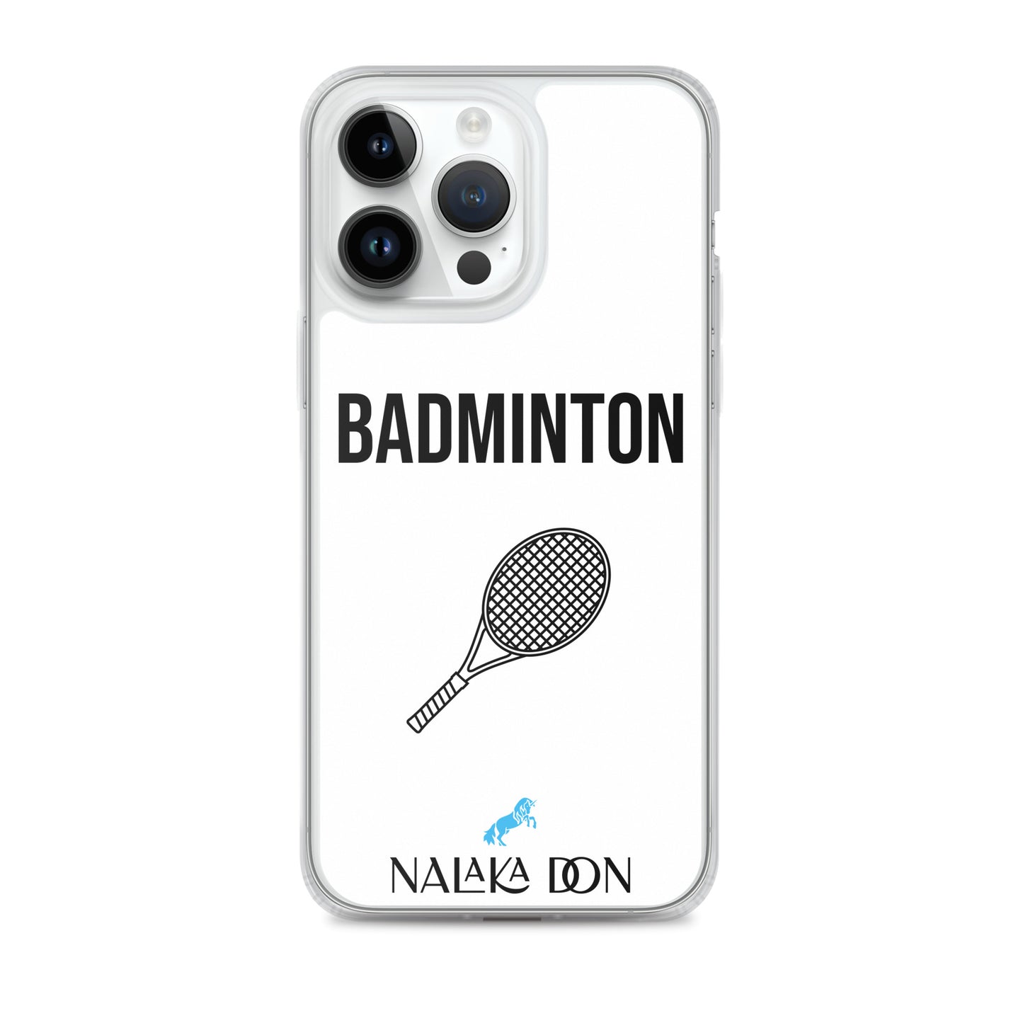 Badminton - Clear Case for iPhone®