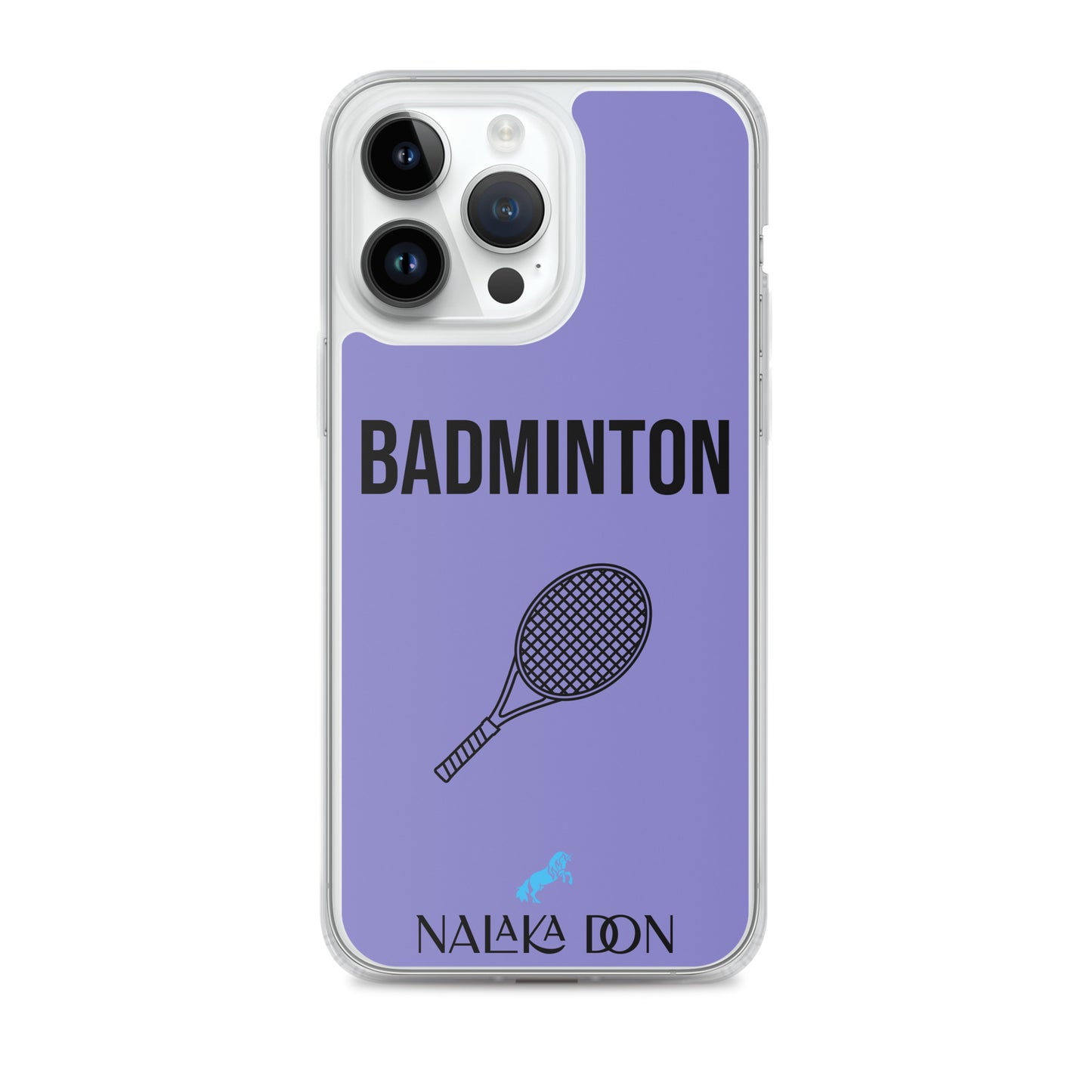 Badminton - Clear Case for iPhone®