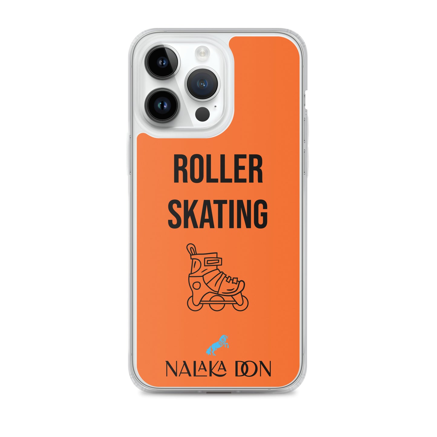 Roller Skating - Clear Case for iPhone®