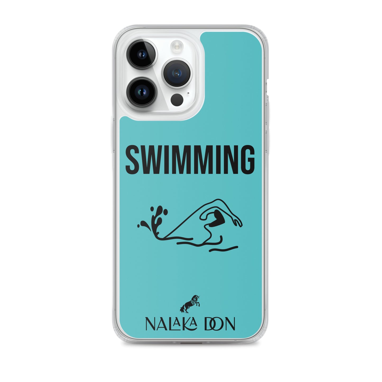 Swimming - Clear Case for iPhone®