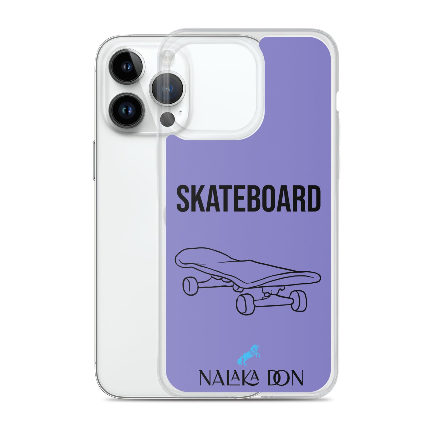 Skateboard - Clear Case for iPhone®