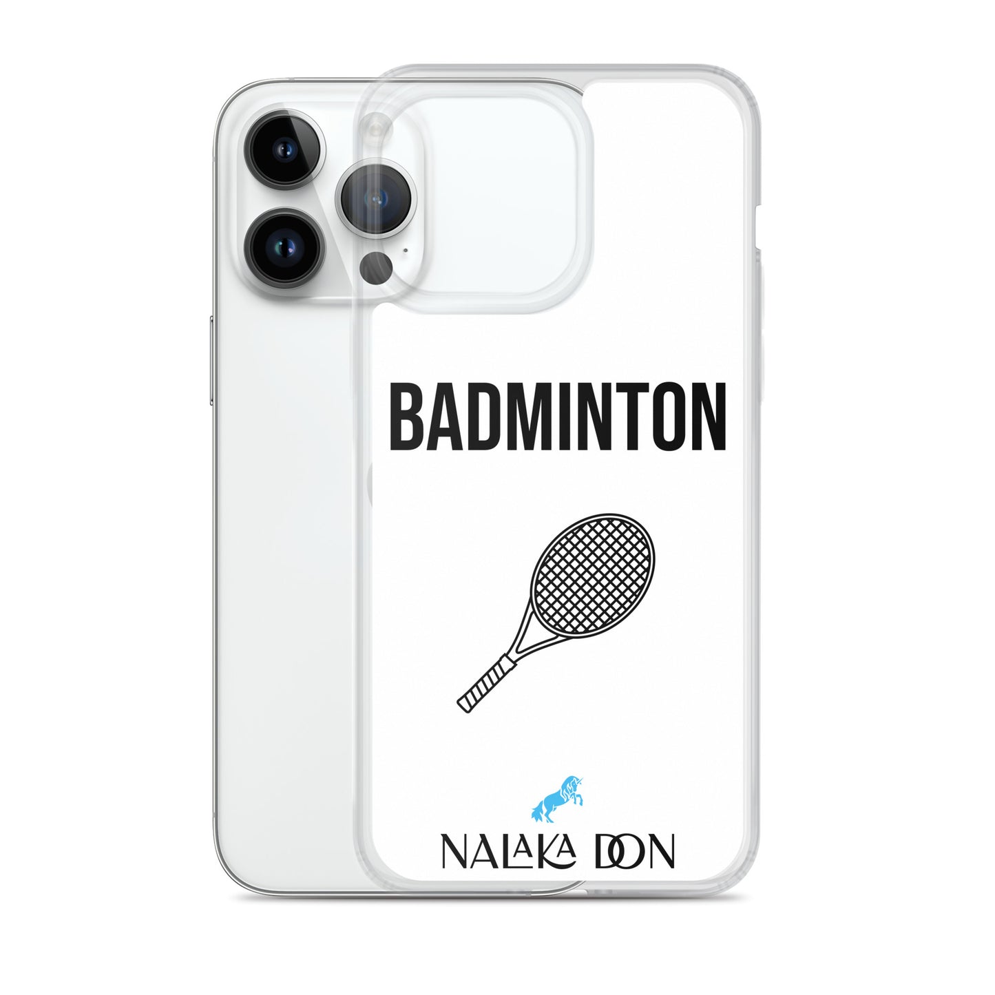 Badminton - Clear Case for iPhone®