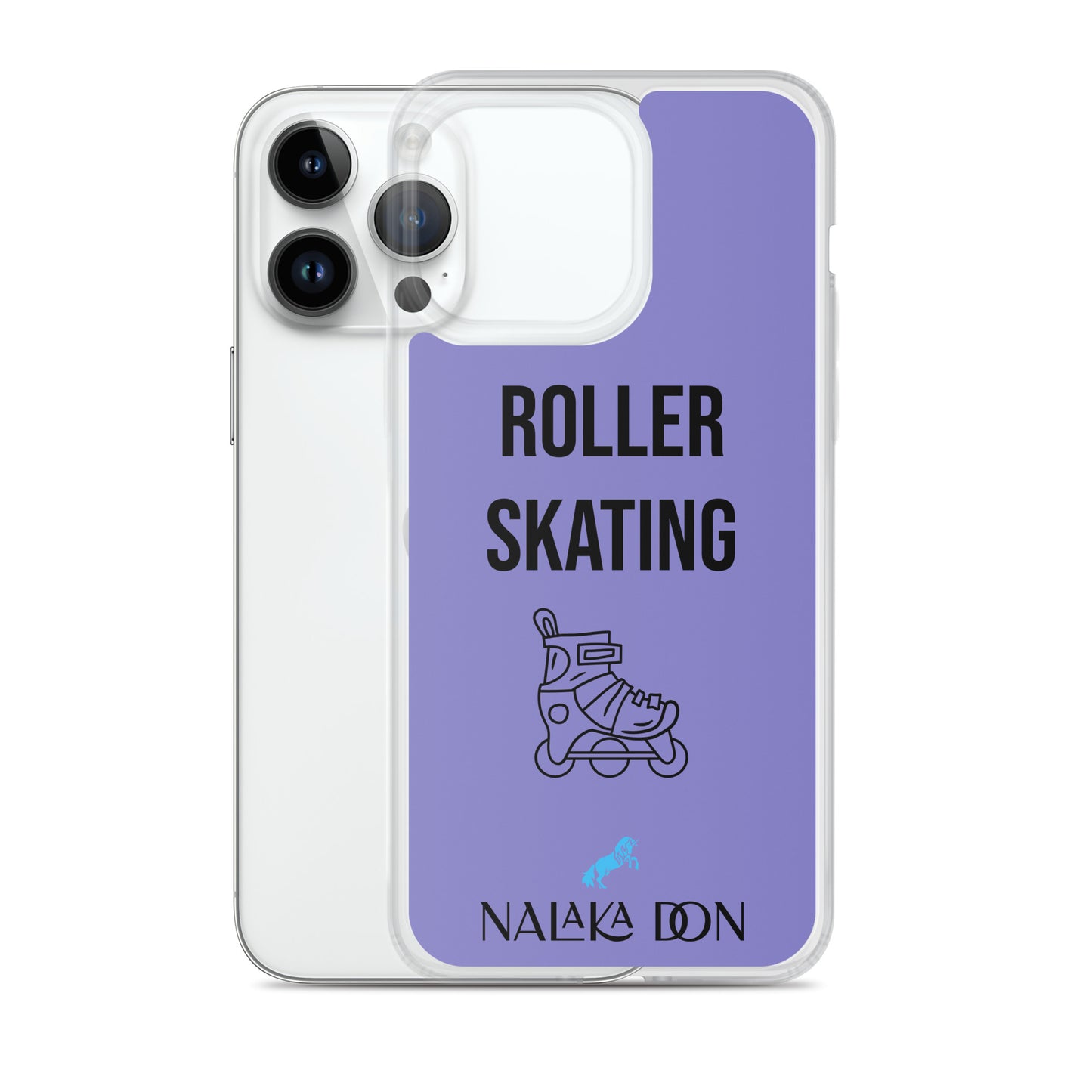 Roller Skating - Clear Case for iPhone®