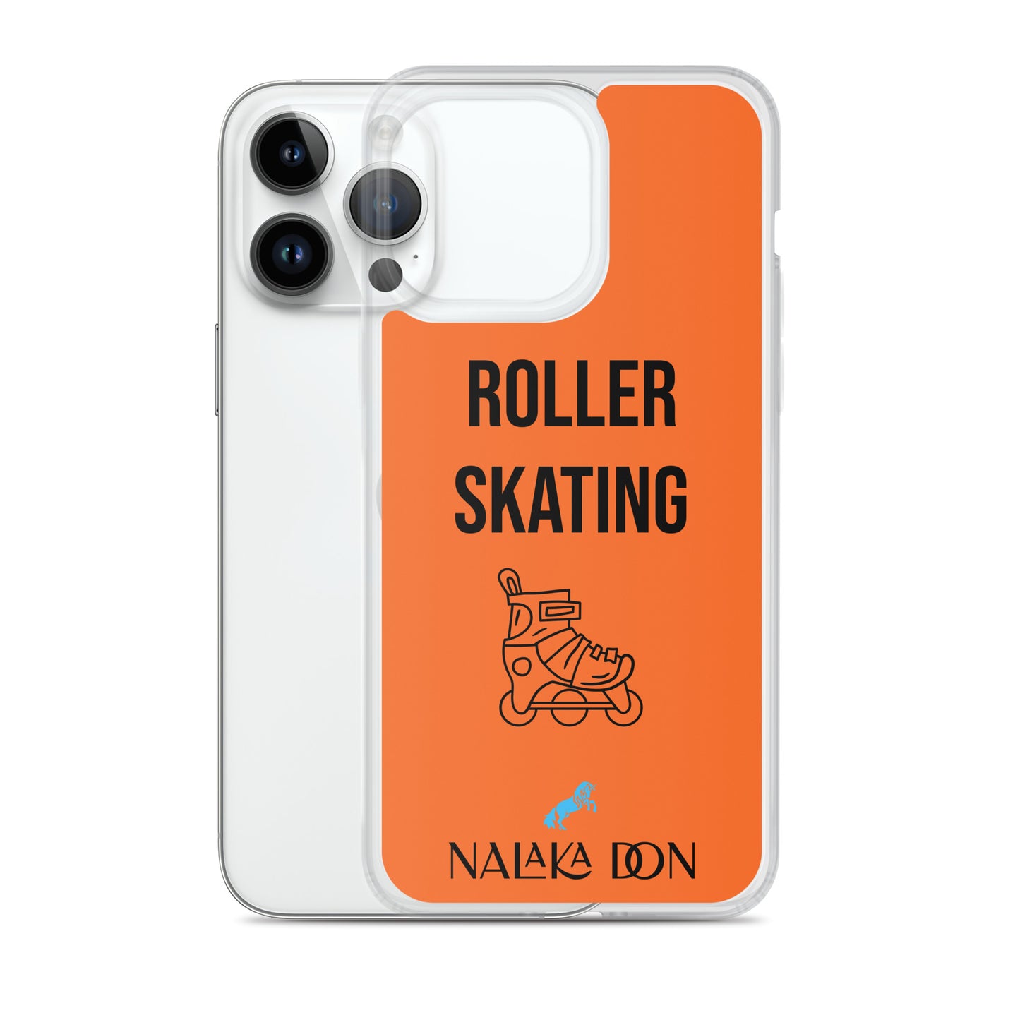 Roller Skating - Clear Case for iPhone®