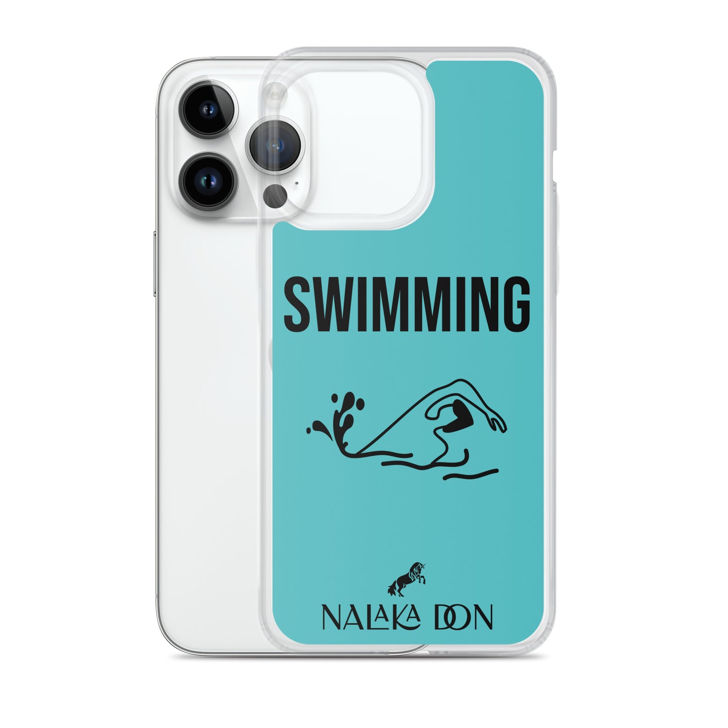 Swimming - Clear Case for iPhone®
