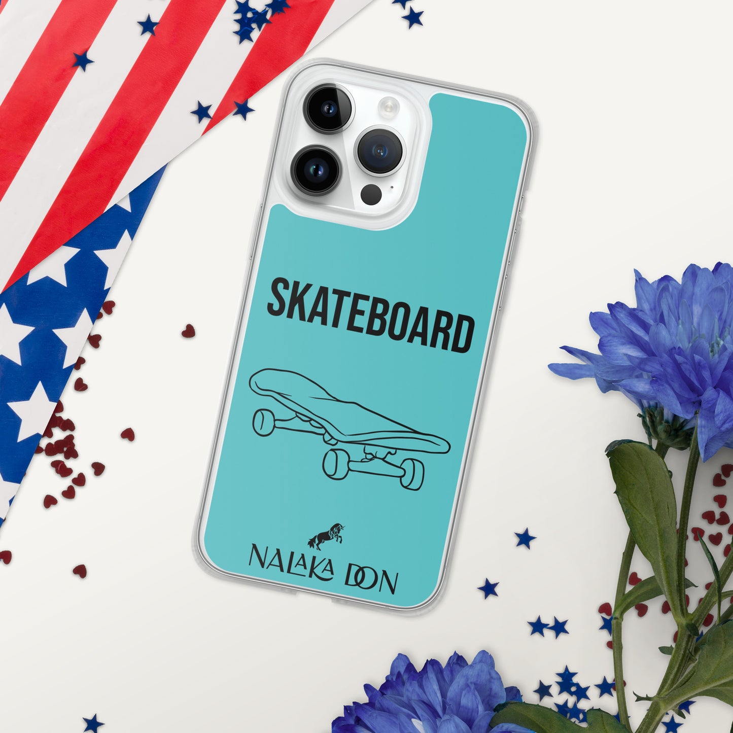 Skateboard - Clear Case for iPhone®