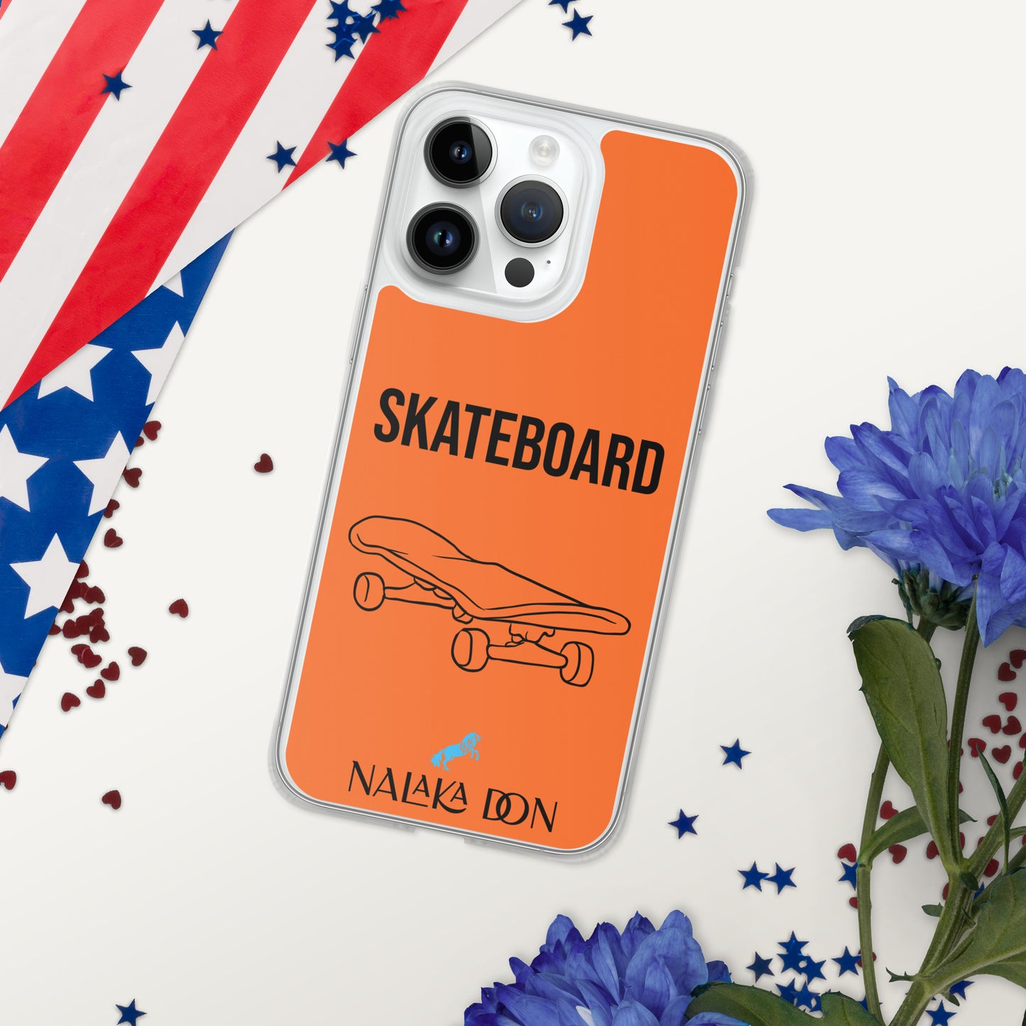 Skateboard - Clear Case for iPhone®