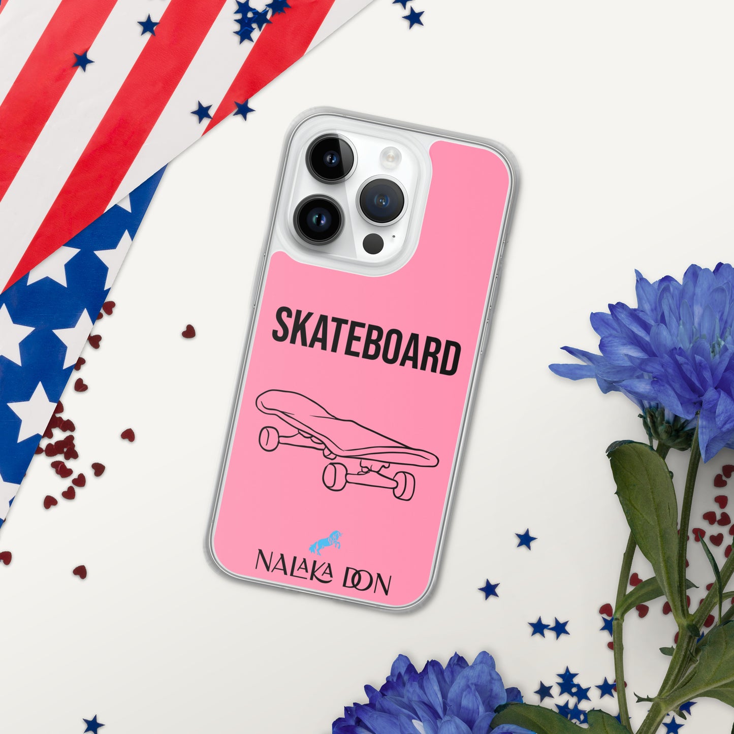Skateboard - Clear Case for iPhone®