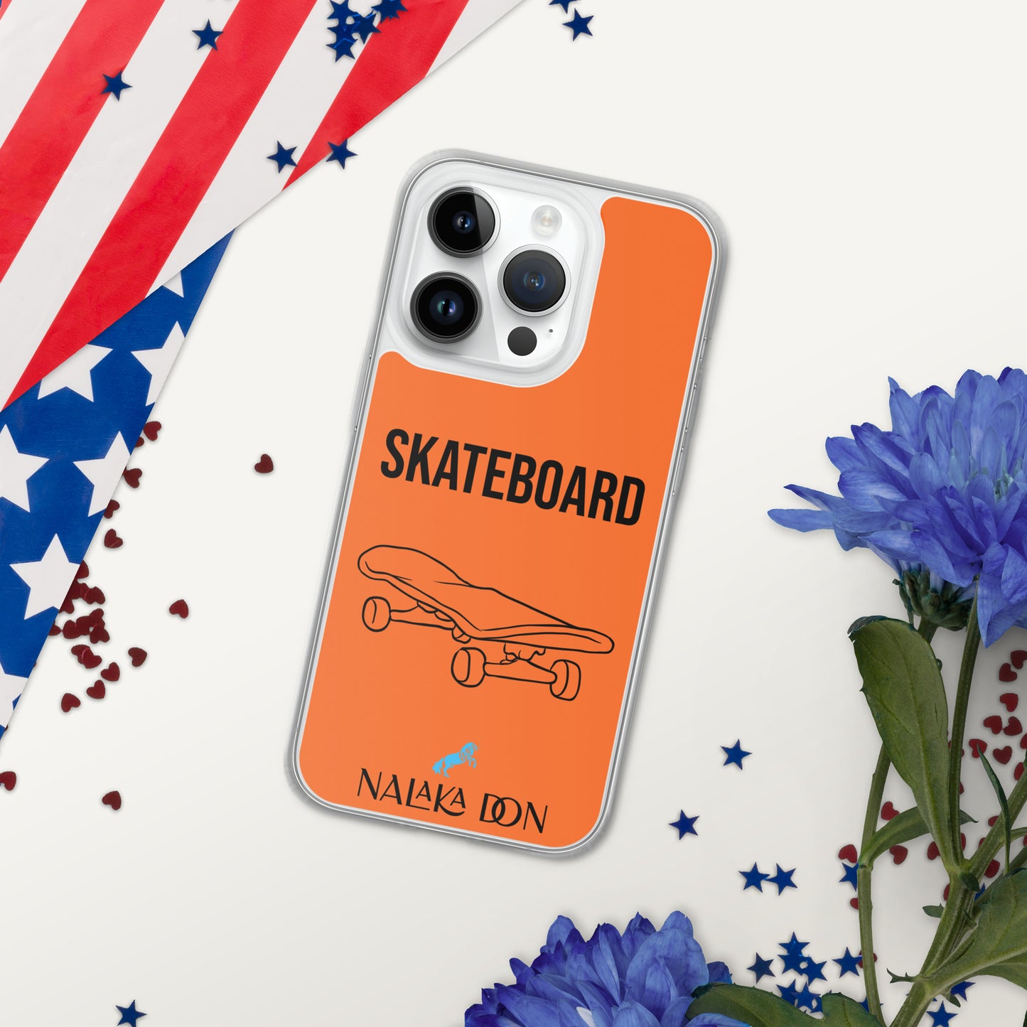 Skateboard - Clear Case for iPhone®