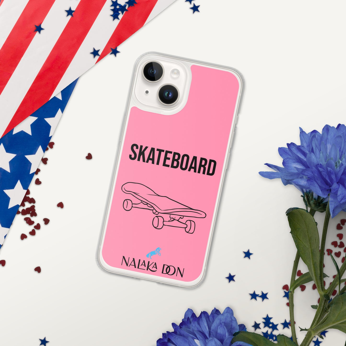 Skateboard - Clear Case for iPhone®