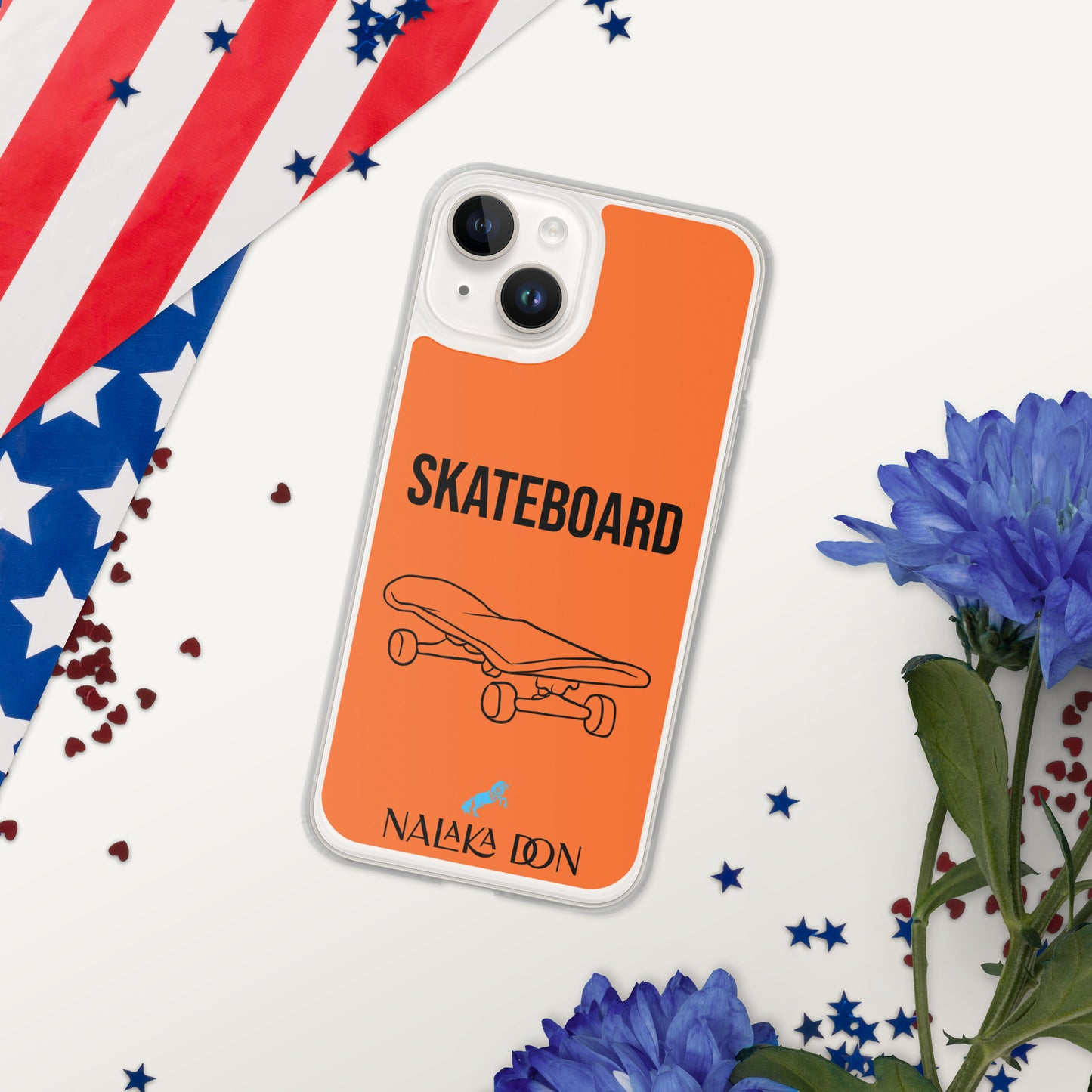 Skateboard - Clear Case for iPhone®