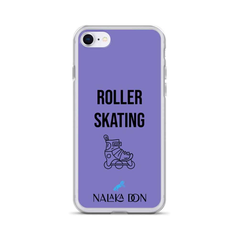 Roller Skating - Clear Case for iPhone®