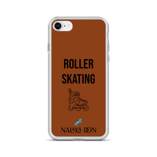 Roller Skating - Clear Case for iPhone®