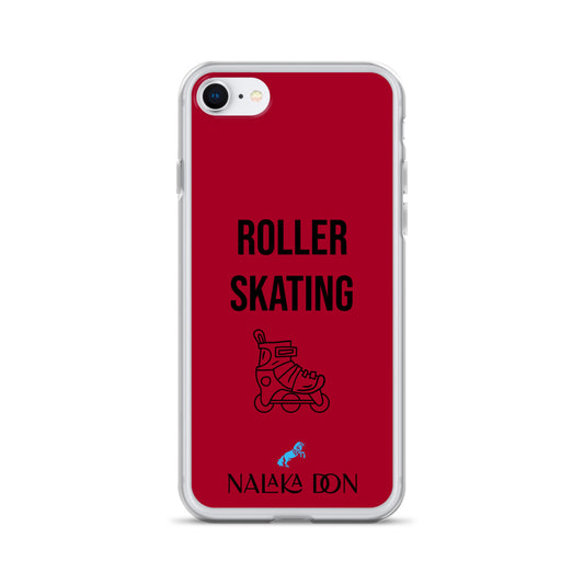 Roller Skating - Clear Case for iPhone®