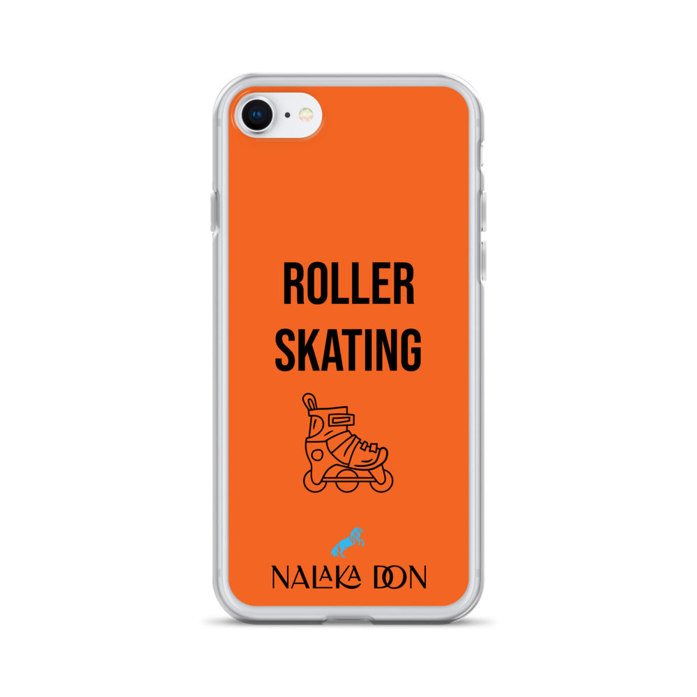 Roller Skating - Clear Case for iPhone®