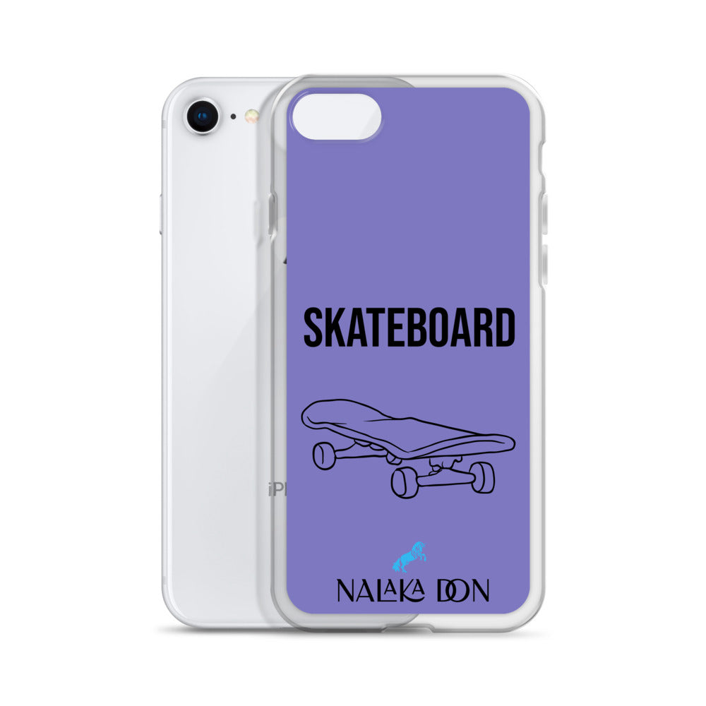 Skateboard - Clear Case for iPhone®