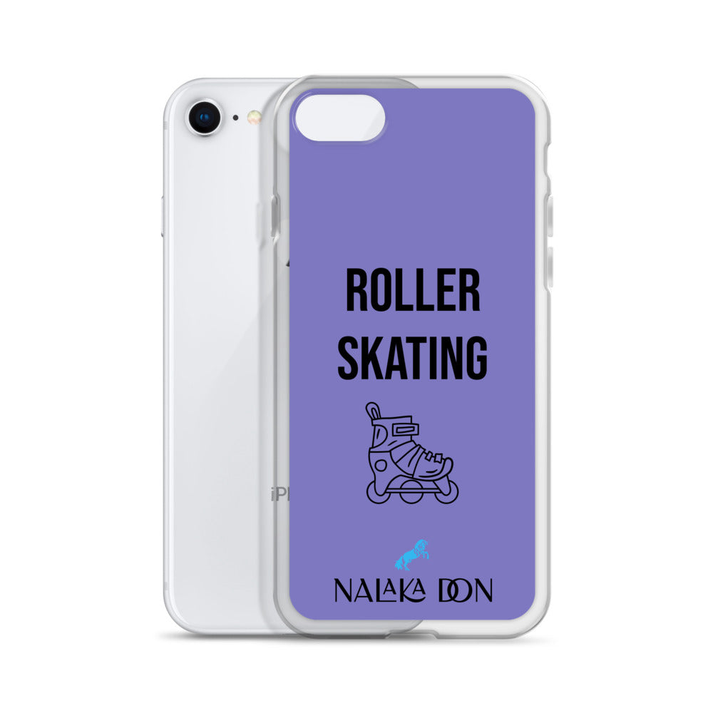 Roller Skating - Clear Case for iPhone®