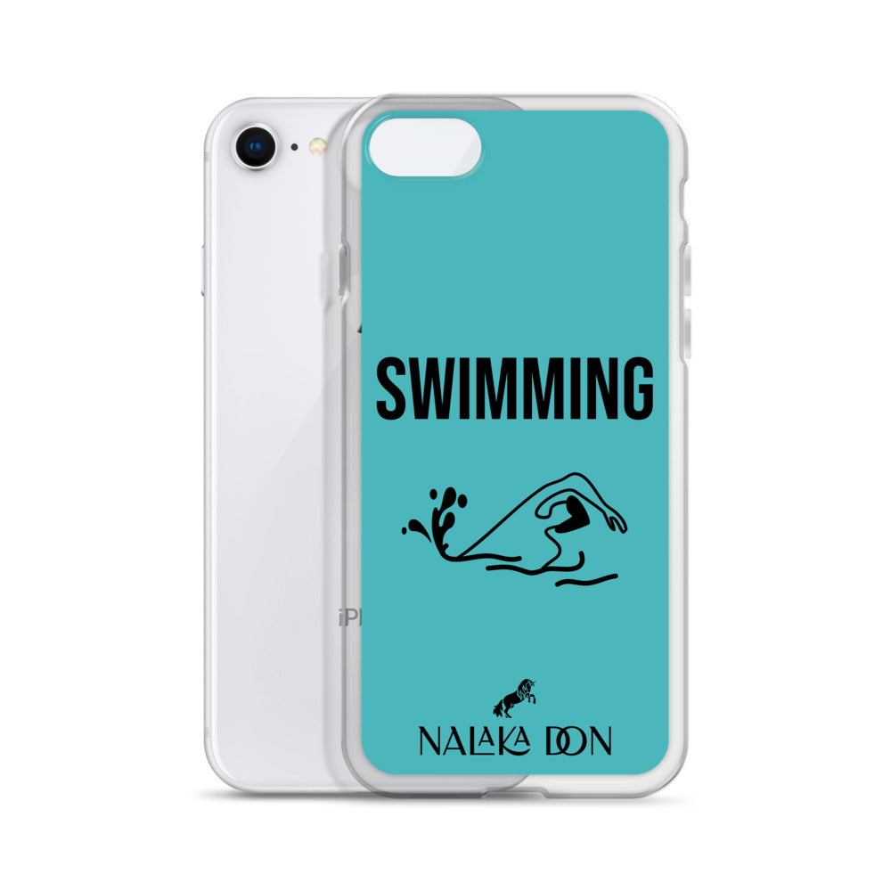 Swimming - Clear Case for iPhone®