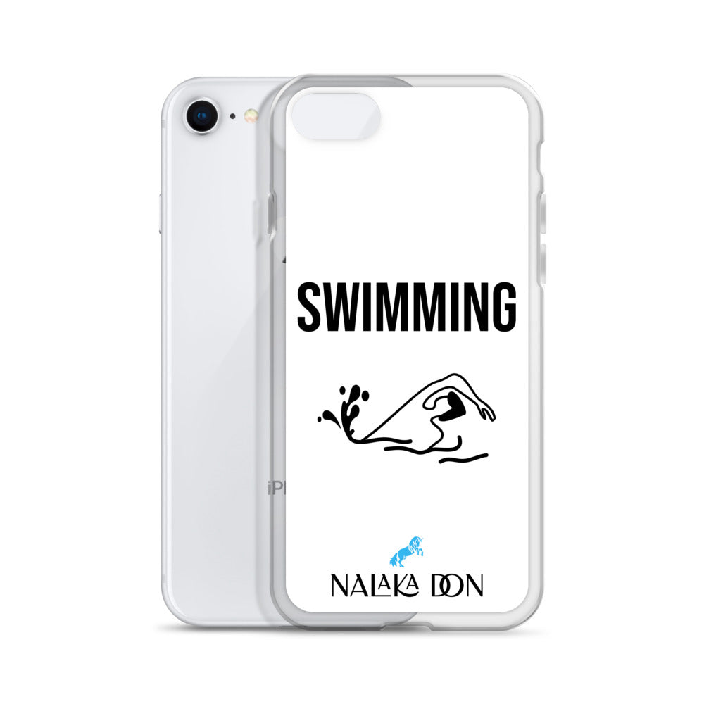 Swimming - Clear Case for iPhone®