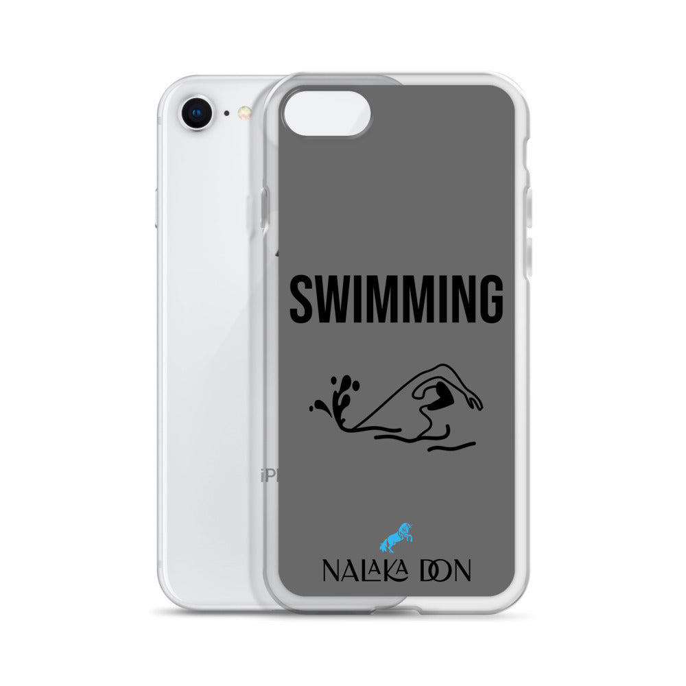 Swimming - Clear Case for iPhone®