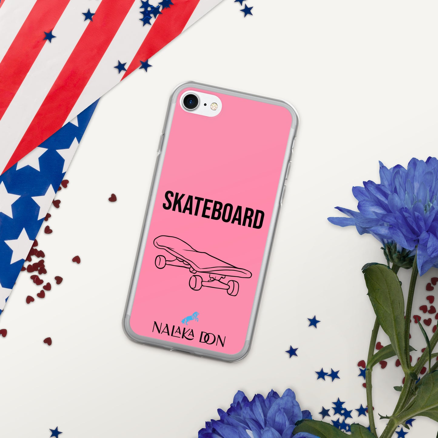 Skateboard - Clear Case for iPhone®