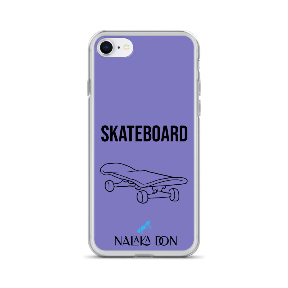 Skateboard - Clear Case for iPhone®
