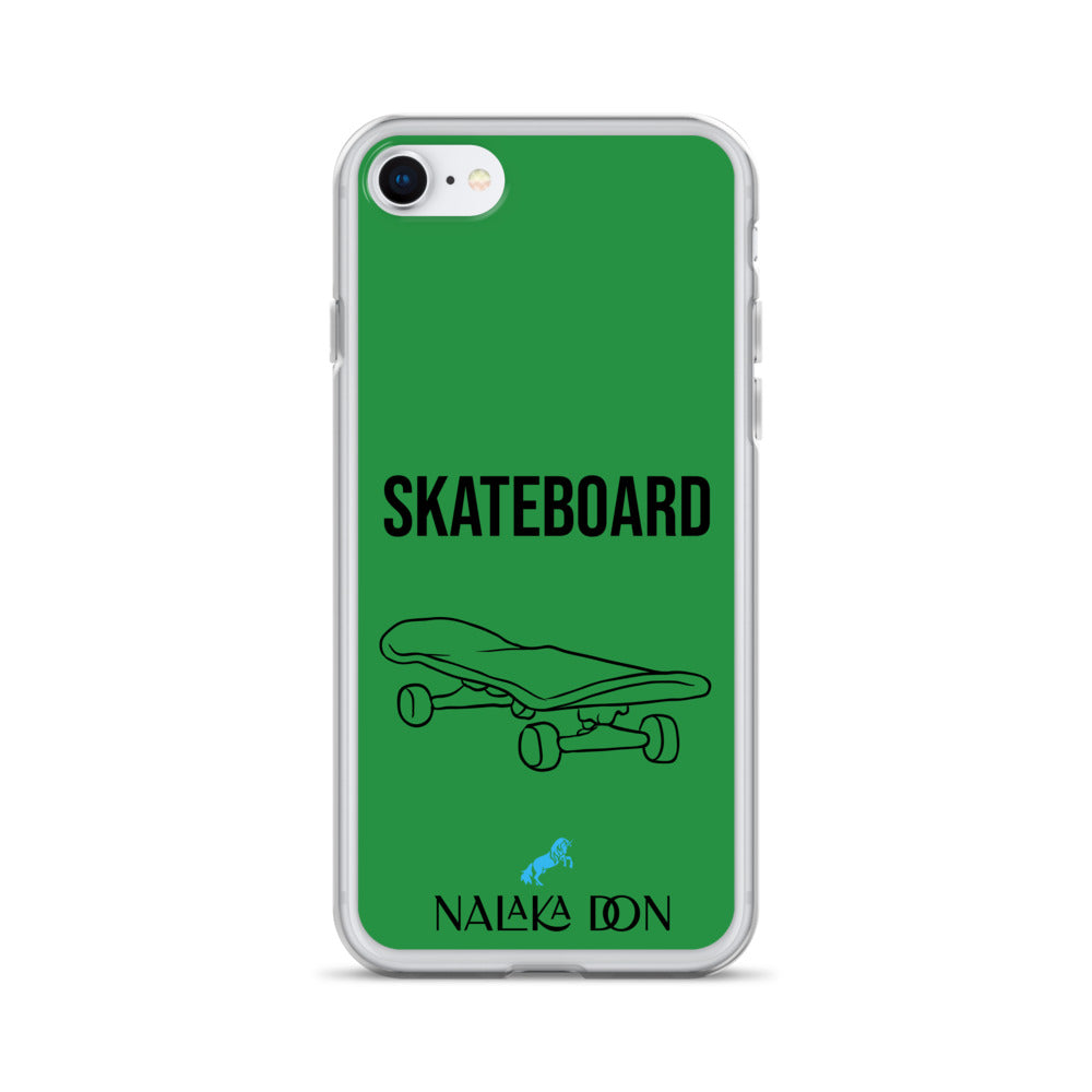 Skateboard - Clear Case for iPhone®