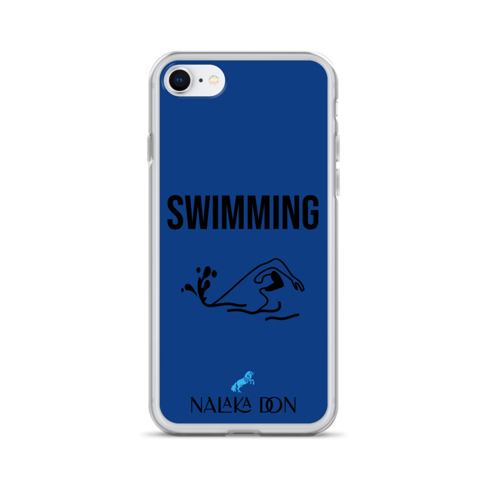 Swimming - Clear Case for iPhone®