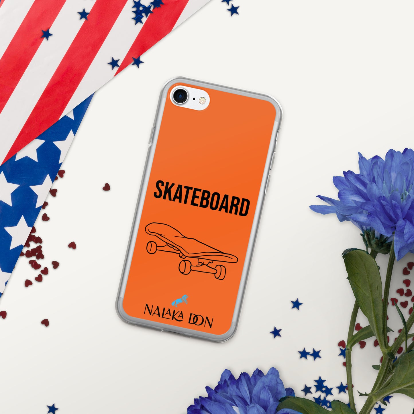 Skateboard - Clear Case for iPhone®