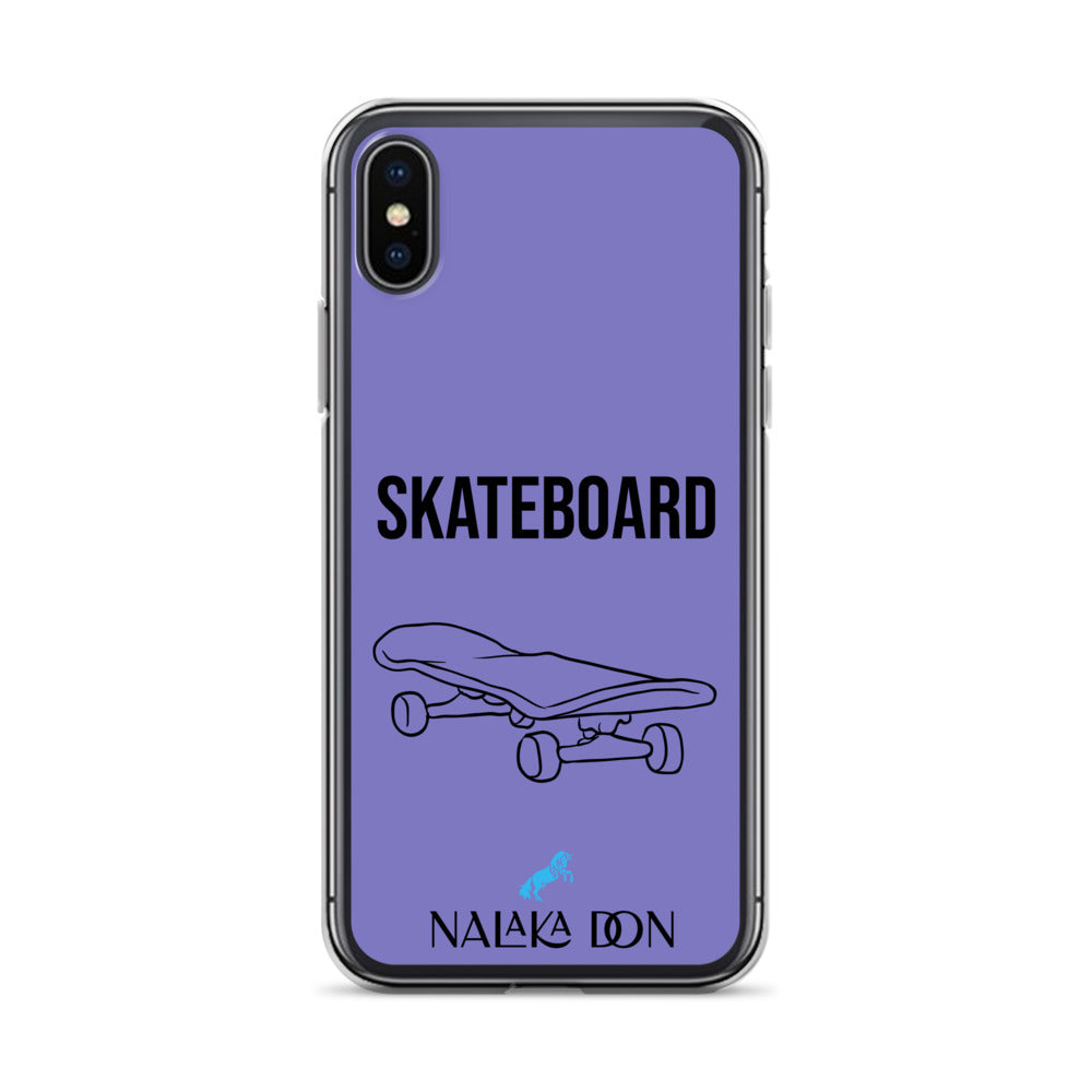 Skateboard - Clear Case for iPhone®