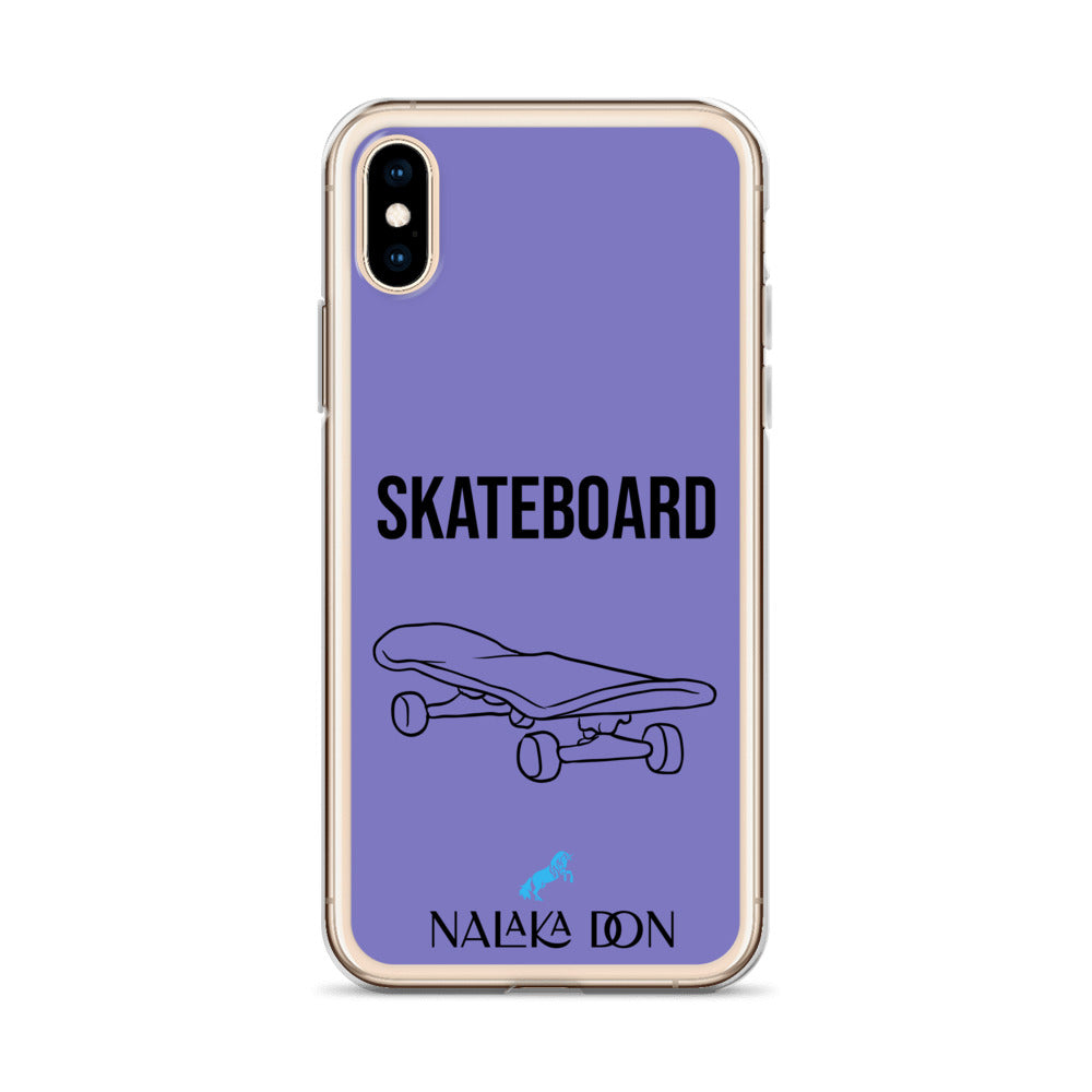 Skateboard - Clear Case for iPhone®