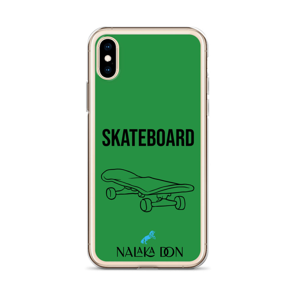 Skateboard - Clear Case for iPhone®