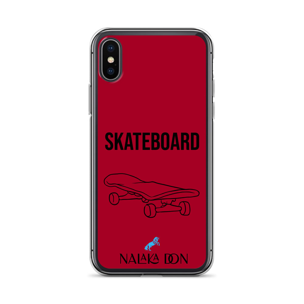 Skateboard - Clear Case for iPhone®