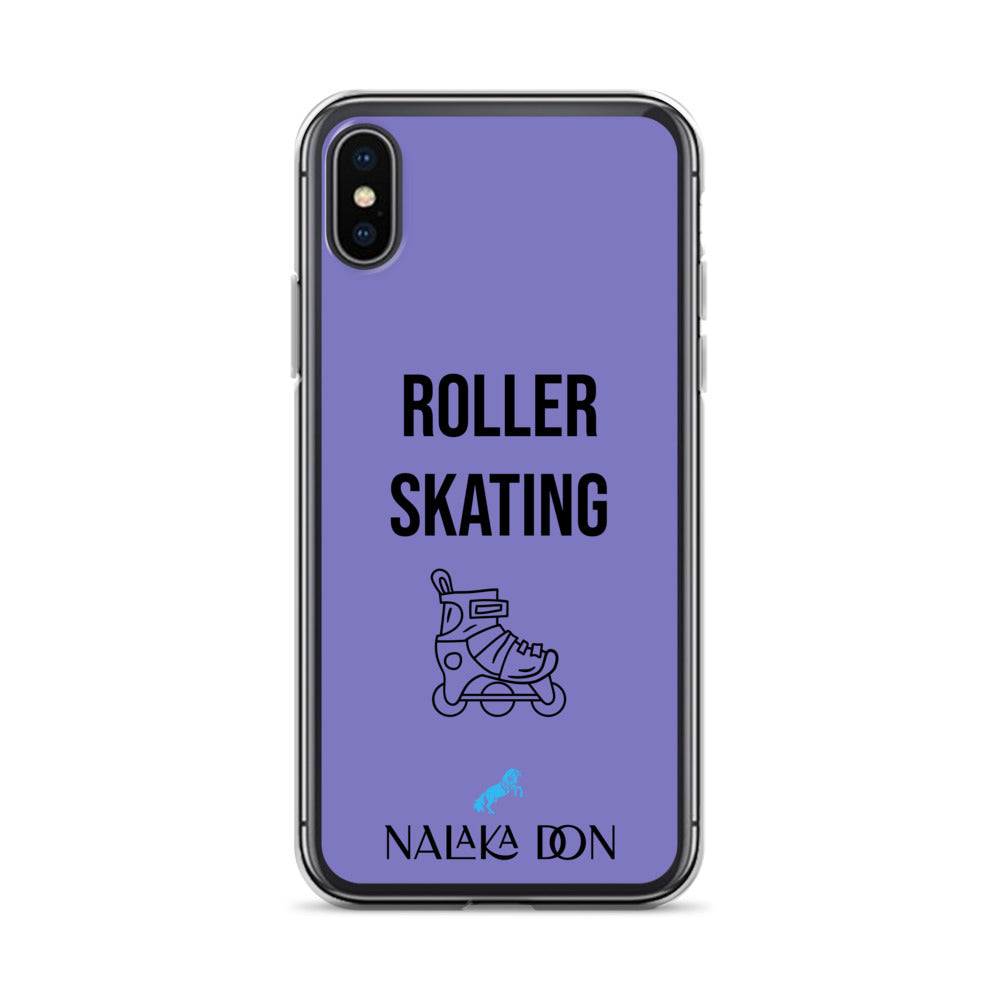 Roller Skating - Clear Case for iPhone®