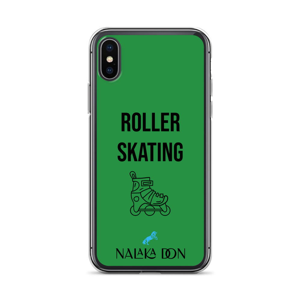 Roller Skating - Clear Case for iPhone®