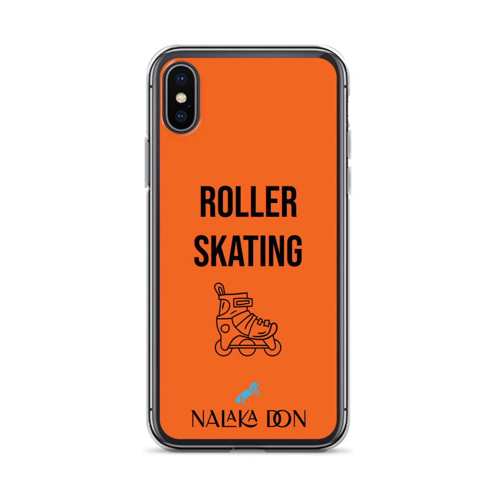 Roller Skating - Clear Case for iPhone®