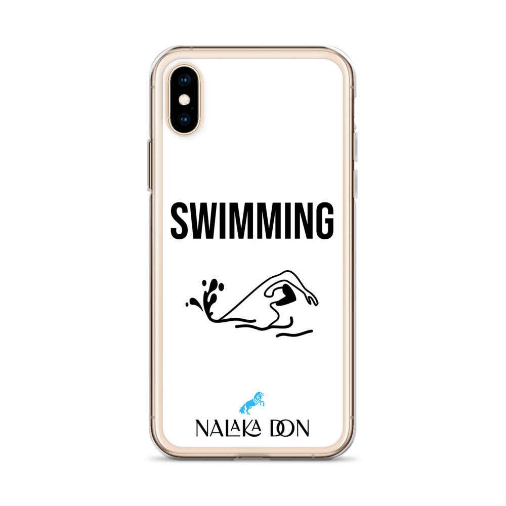 Swimming - Clear Case for iPhone®
