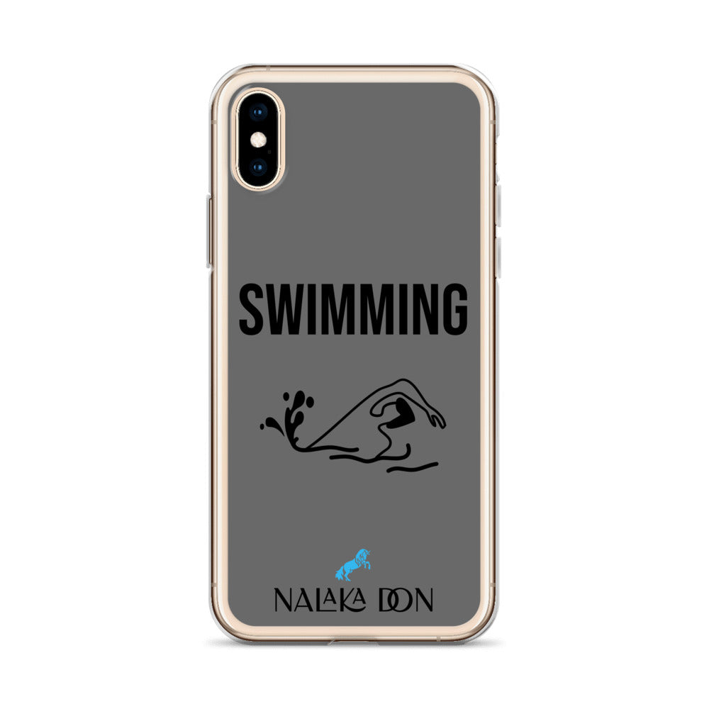Swimming - Clear Case for iPhone®