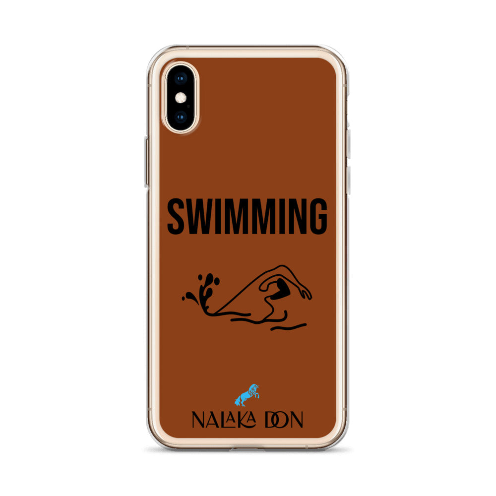 Swimming - Clear Case for iPhone®