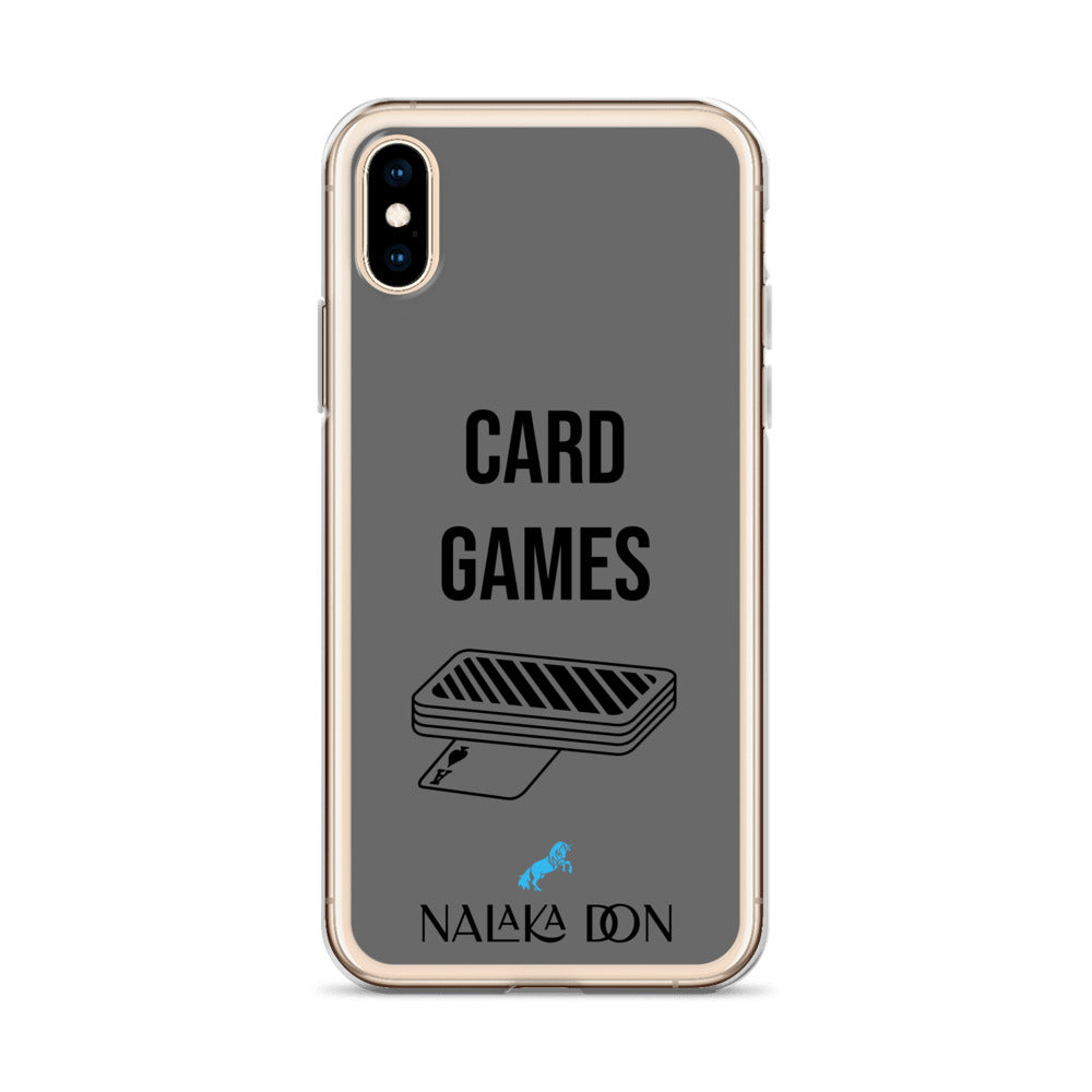 Card Games - Clear Case for iPhone®