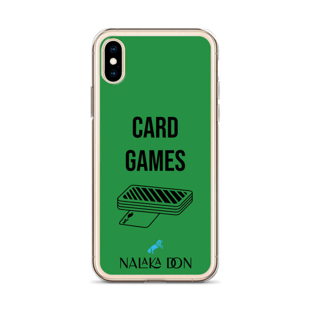 Card Games - Clear Case for iPhone®
