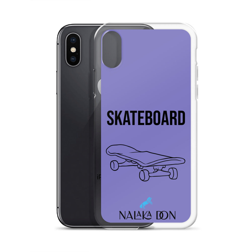 Skateboard - Clear Case for iPhone®