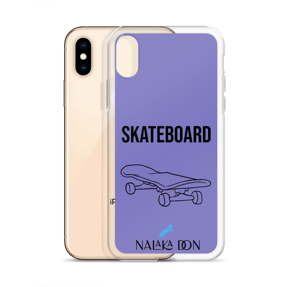Skateboard - Clear Case for iPhone®