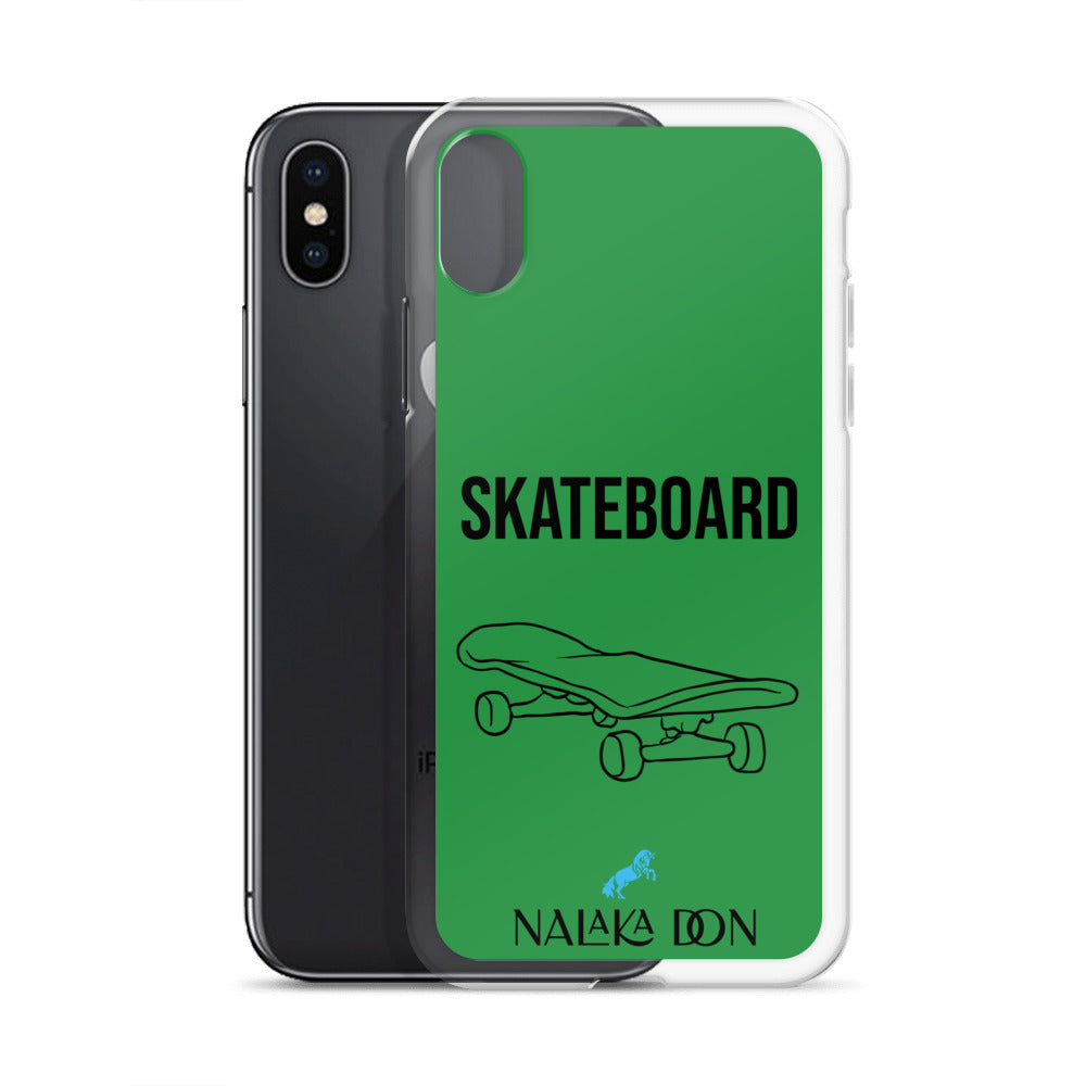 Skateboard - Clear Case for iPhone®