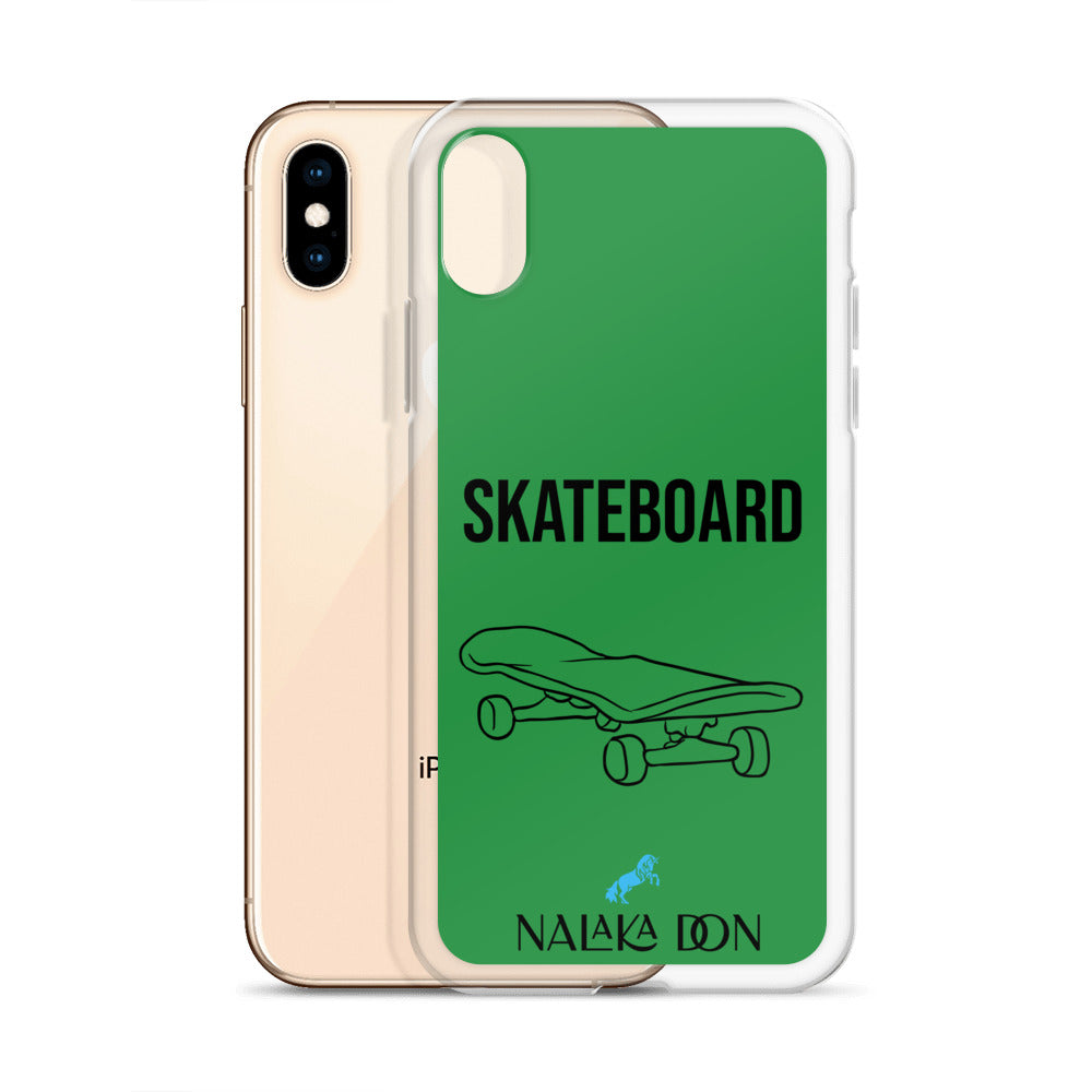 Skateboard - Clear Case for iPhone®